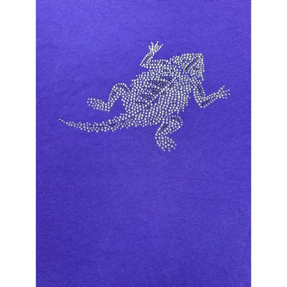 Texas Christian University T-shirt women's large fitted - Picture 2 of 5